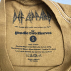 デフ・レパード 古着 Tシャツ バンT アニマル イエロー S