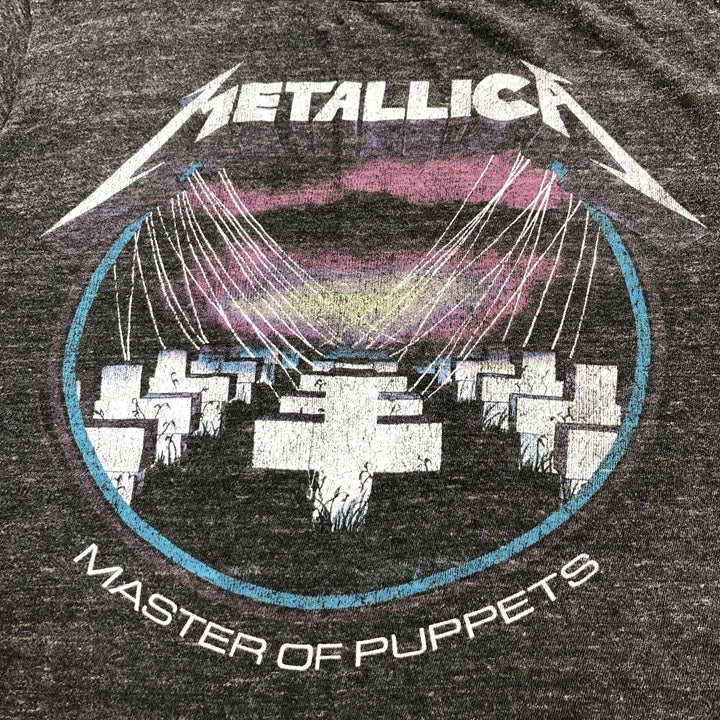 メタリカ 古着 Tシャツ バンT ダークグレー M