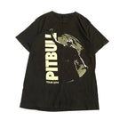 ピットブル 古着 Tシャツ バンT ブラック L