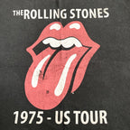 ローリングストーンズ 古着 Tシャツ バンT ブラック M