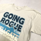 ノーブランド 古着 Tシャツ グレー ジェットボート XL