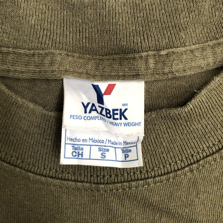 YAZBEK 古着 Tシャツ ヘビーウェイト カーキ S