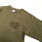 YAZBEK 古着 Tシャツ ヘビーウェイト カーキ S