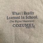 YAZBEK 古着 Tシャツ ヘビーウェイト カーキ S