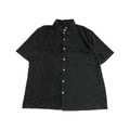 トーズオンザノーズ 古着 半袖シャツ アロハシャツ ブラック 2XL