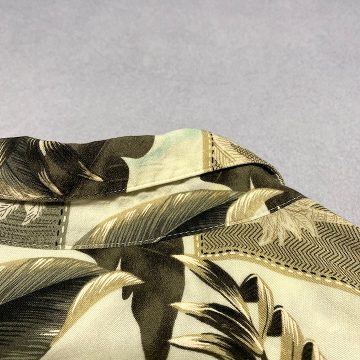 FOUNDRY 半袖シャツ アロハシャツ 総柄 マルチカラー メンズ3XL