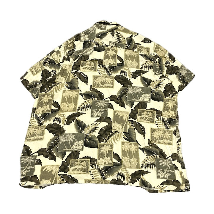 FOUNDRY 半袖シャツ アロハシャツ 総柄 マルチカラー メンズ3XL