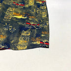 morro bay 古着 半袖シャツ オーバーサイズ 柄シャツ 2XL