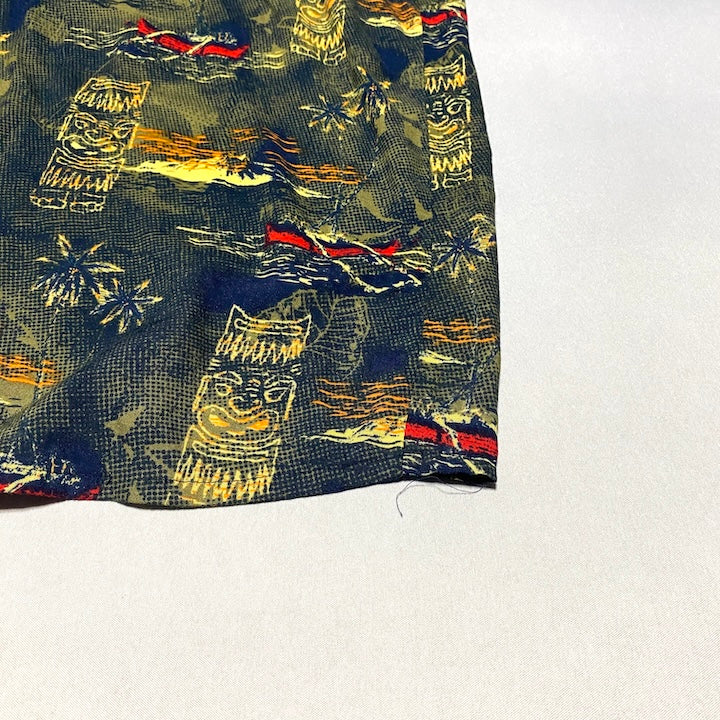 morro bay 古着 半袖シャツ オーバーサイズ 柄シャツ 2XL