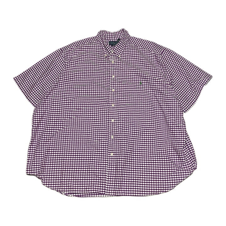 ポロ ラルフローレン Polo Ralph Lauren 半袖シャツ チェック メンズ4XL
