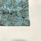 ノーブランド 古着 半袖シャツ アロハシャツ ブルー 2XL