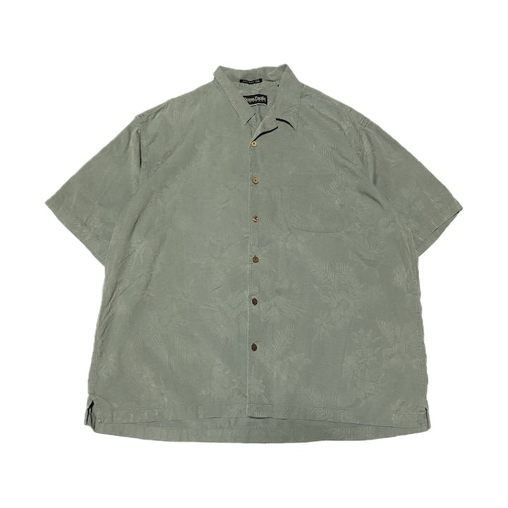 オーシャンパシフィック 古着 半袖シャツ アロハシャツ 2XL