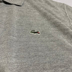 ラコステ LACOSTE 半袖ポロシャツ 刺繍ロゴ オーバーサイズ メンズ4XL