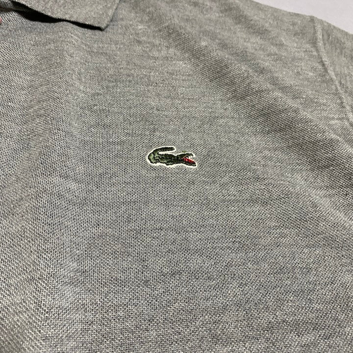 ラコステ LACOSTE 半袖ポロシャツ 刺繍ロゴ オーバーサイズ メンズ4XL