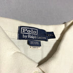 ポロラルフローレン Polo Ralph Lauren 半袖ポロシャツ 白 メンズ2XL