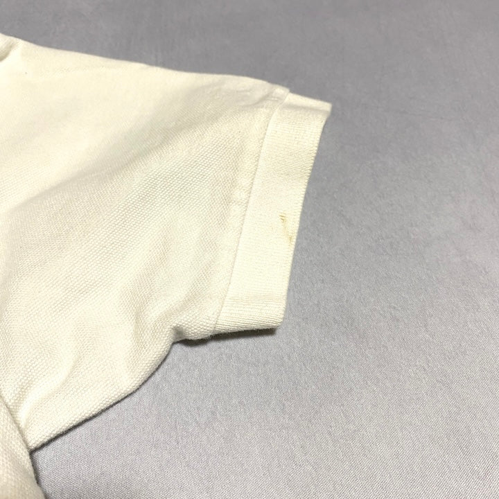 ポロラルフローレン Polo Ralph Lauren 半袖ポロシャツ 白 メンズ2XL