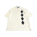 トミーヒルフィガー Tommy Hilfiger 半袖ポロシャツ ホワイト メンズ2XL
