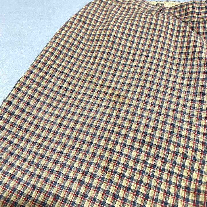 ノーティカ 古着 ハーフパンツ チェック オーバーサイズ W36 L9