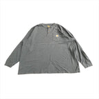 カーハート Carhartt ロンT ヘンリーネック オーバーサイズ メンズ3XL