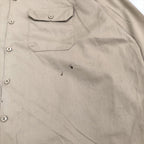 ディッキーズ Dickies 長袖シャツ ワークシャツ ゆるダボ メンズ2XL
