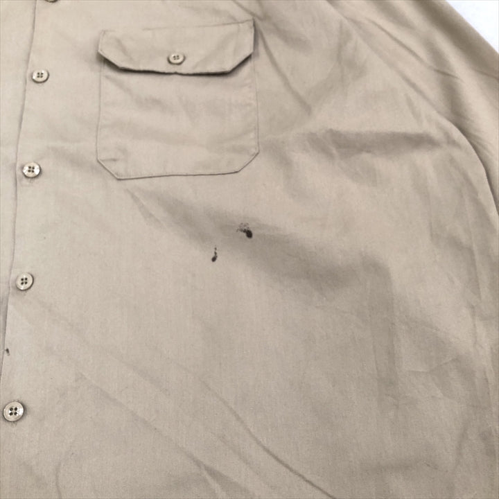 ディッキーズ Dickies 長袖シャツ ワークシャツ ゆるダボ メンズ2XL