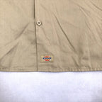 ディッキーズ Dickies 長袖シャツ ワークシャツ ゆるダボ メンズ2XL