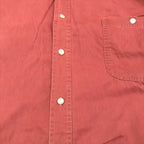 ノーブランド 古着 長袖シャツ オーバーサイズ ゆるダボ 2XL