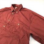 ノーブランド 古着 長袖シャツ オーバーサイズ ゆるダボ 2XL