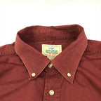 ノーブランド 古着 長袖シャツ オーバーサイズ ゆるダボ 2XL