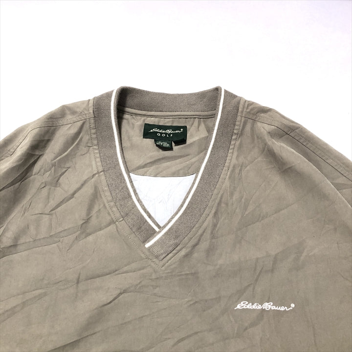 エディーバウアー 古着 ナイロンプルオーバー 3XL