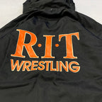 バーディ 古着  ナイロンジャケット 裏地 USA製 フーディー XXL