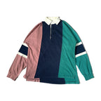 エディーバウアー 古着 長袖ポロシャツ オーバーサイズ M