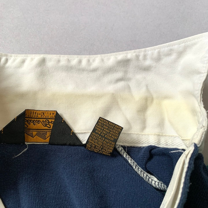 エディーバウアー 古着 長袖ポロシャツ オーバーサイズ M