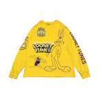 ルーニーテューンズ LOONEY TUNES ロンT アニメ イエロー メンズL