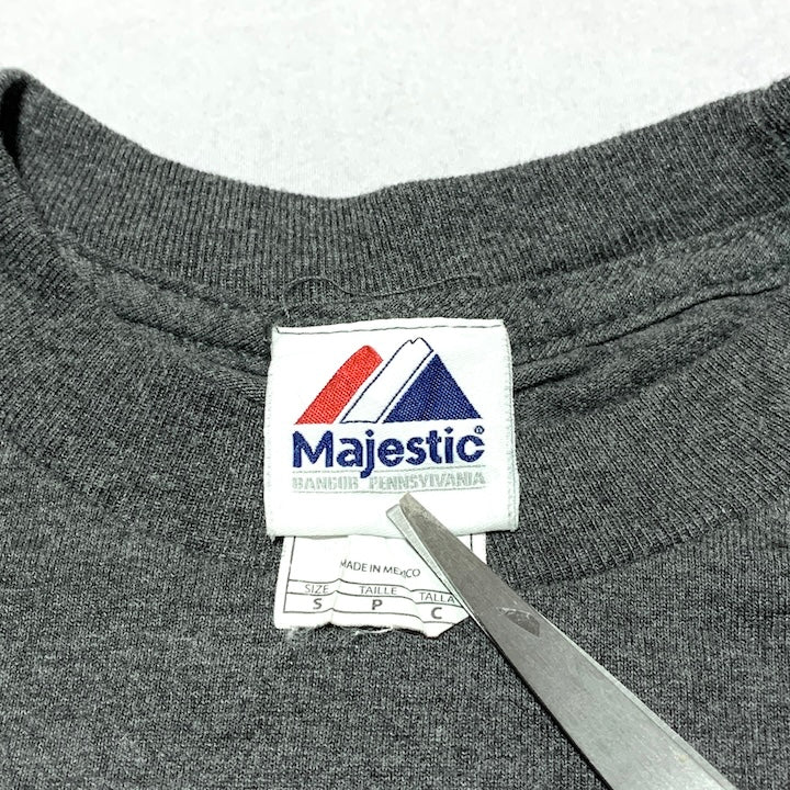 マジェスティック Majestic ロンT ピッツバーグ グレー メンズS
