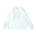 フルーツオブザルーム Fruit of the Loom ロンT ホワイト 白 メンズL