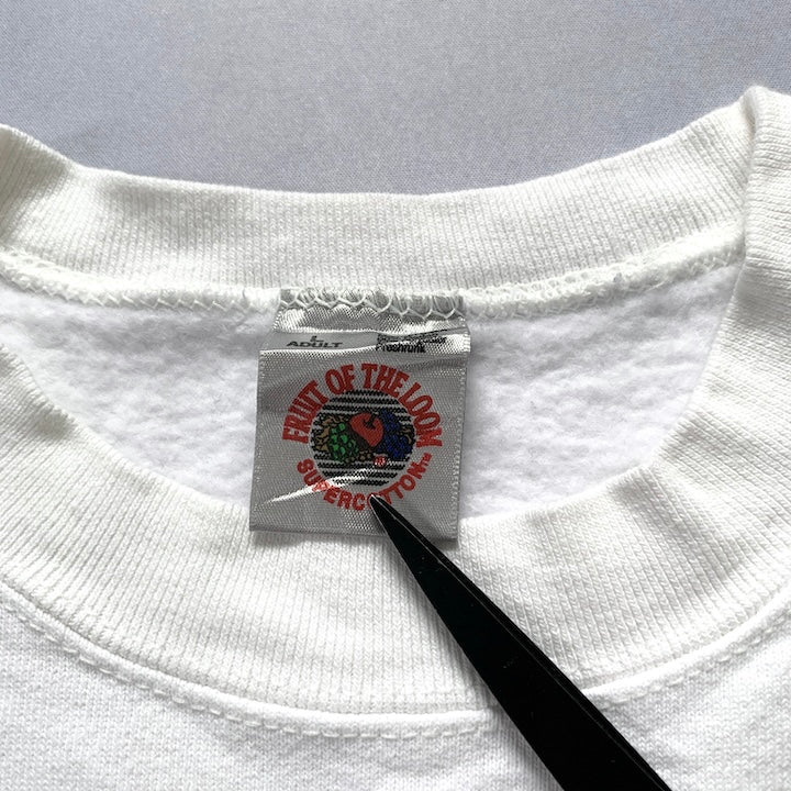 フルーツオブザルーム Fruit of the Loom スウェット USA製 ゆるダボ メンズL