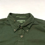 エディーバウアー Eddie Bauer 長袖シャツ カーキ ゆるダボ メンズL