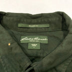 エディーバウアー Eddie Bauer 長袖シャツ カーキ ゆるダボ メンズL