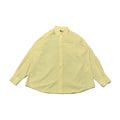 トミーヒルフィガー Tommy Hilfiger 長袖シャツ イエロー メンズXL