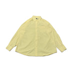トミーヒルフィガー Tommy Hilfiger 長袖シャツ イエロー メンズXL