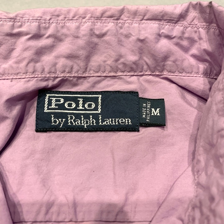 ポロラルフローレン Polo Ralph Lauren 長袖シャツ パープル メンズM