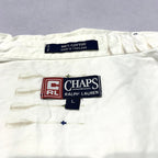 チャップス CHAPS 長袖シャツ ホワイト 白シャツ メンズL
