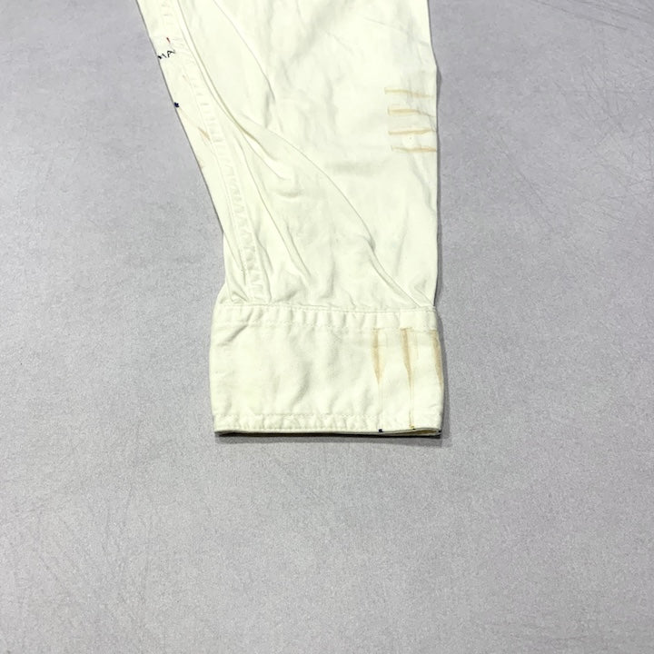 チャップス CHAPS 長袖シャツ ホワイト 白シャツ メンズL