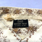 ノーブランド 古着 長袖シャツ オーバーサイズ 花柄 XXL