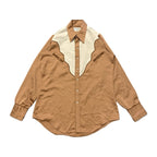 ロックマウント 古着 長袖シャツ ウエスタンシャツ L