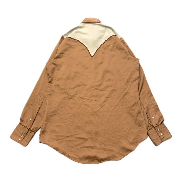 ロックマウント 古着 長袖シャツ ウエスタンシャツ L