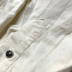 ノーブランド 古着 長袖シャツ ウエスタン ホワイト XL