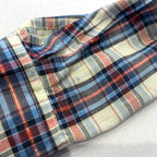 プレインズ 古着 長袖シャツ ウエスタンシャツ チェック 推定L