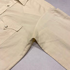 ノーブランド 古着 長袖シャツ オーバーサイズ ゆるダボ XL